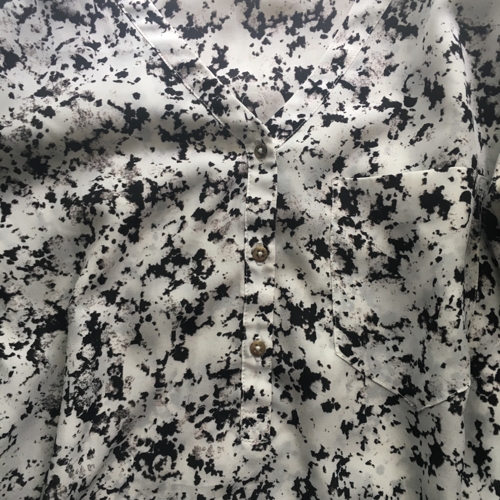 Target (missimo) black and white tunic size small